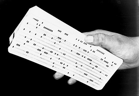 Picture of Punched Cards