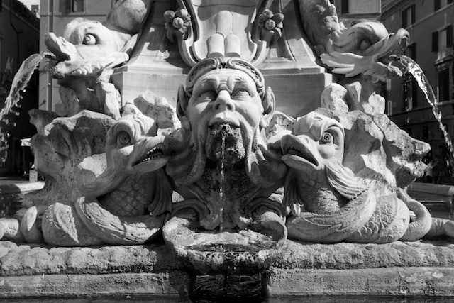 Gargoyle on Fountain